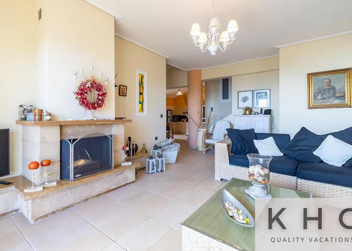 Alafona Sea View Maisonette In Village Villa Vlachata